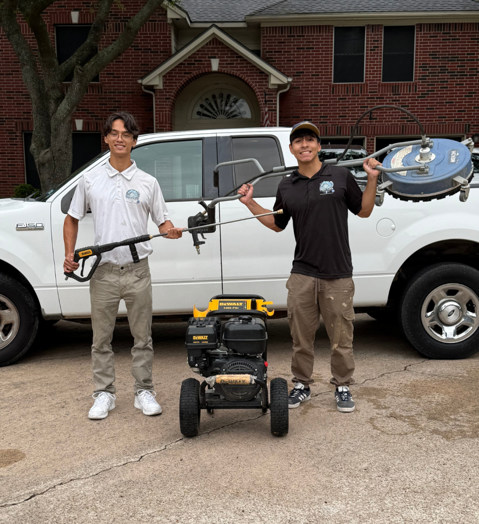 Dream Clean Pressure Washing Team Picture